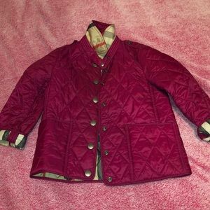 Toddler girl Burberry jacket